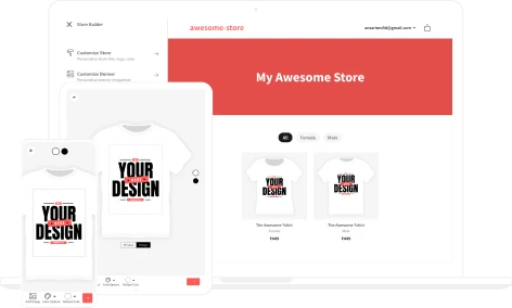 Blinkstore is accessible on all type of devices.