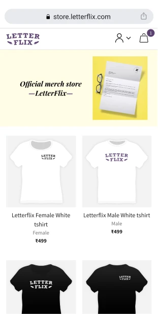 Preview of letterflix's store